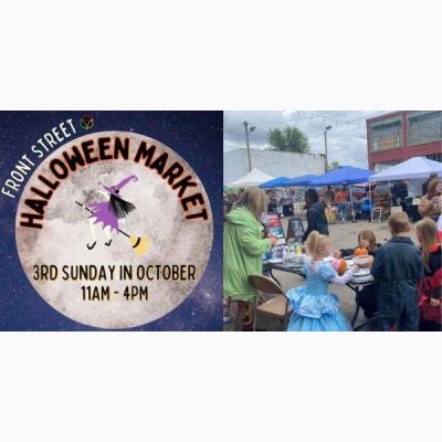 Front Street Halloween Market