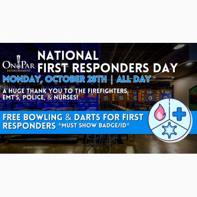 National First Responders Day at On Par Entertainment