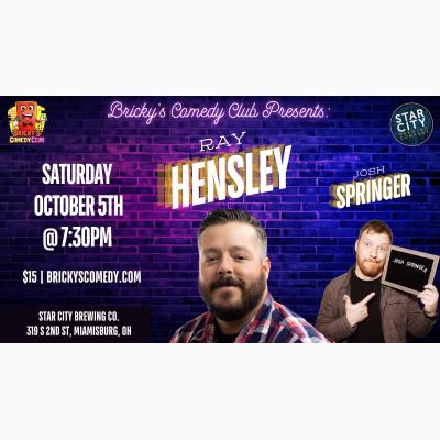 Ray Hensley @ Bricky's Comedy Club