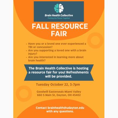 Brain Health Collective Fall Resource Fair