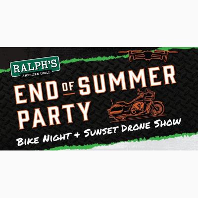 End of the Summer Party Bike Night & Sunset Drone Show