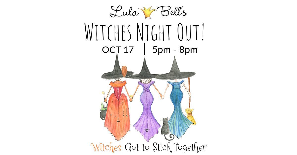 Witches Night Out at Lula Bell