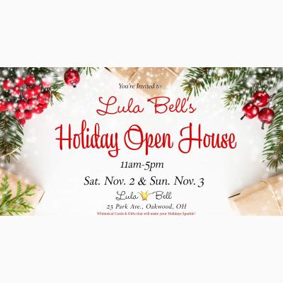 Holiday Open House at Lula Bell