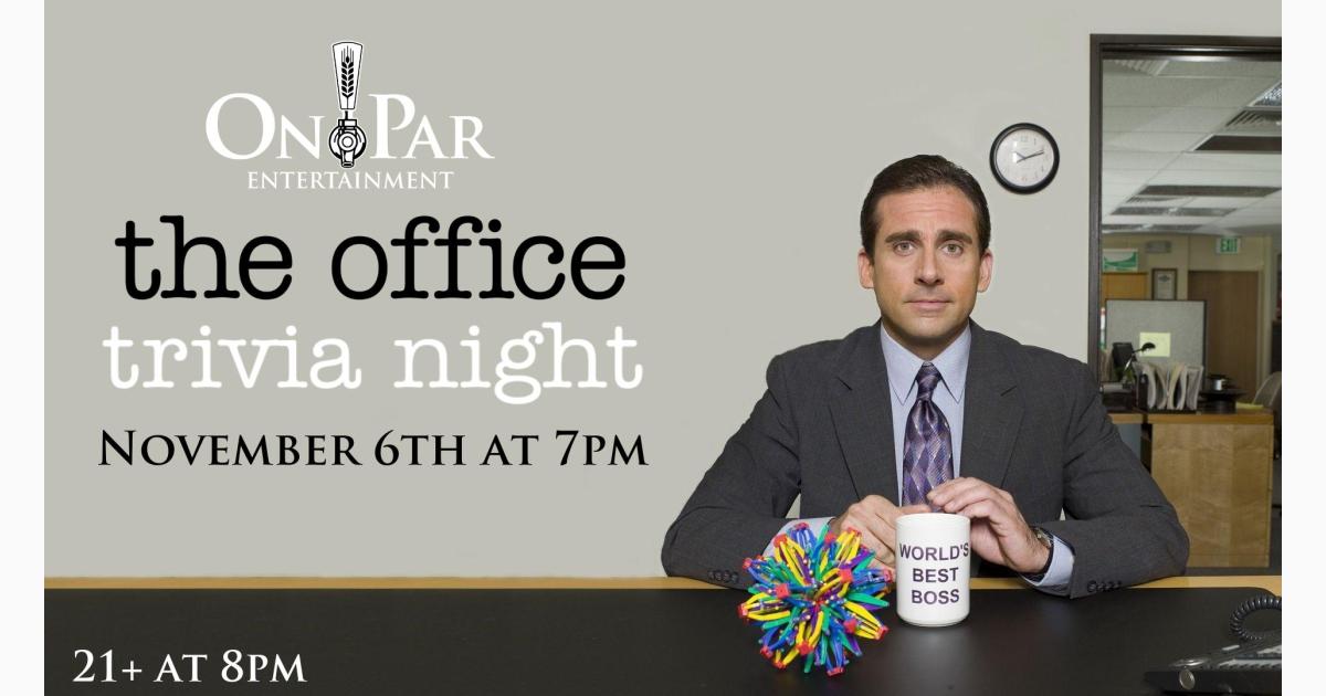 The Office Trivia Night at On Par Entertainment