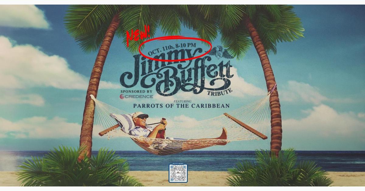 NEW DATE! 2nd Annual Jimmy Buffett Tribute: Parrots of the Caribbean Free Live Concert