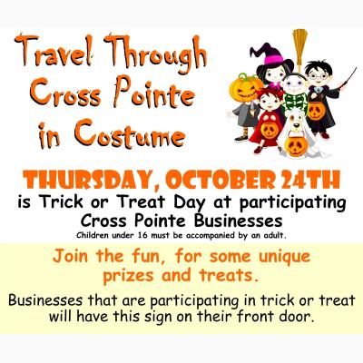 Cross Pointe Centre - Trick or Treat