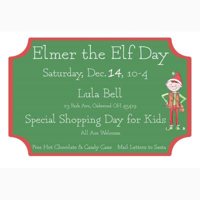 Elmer the Elf Day at Lula Bell