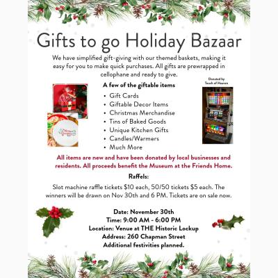 Gifts To Go Holiday Bazaar