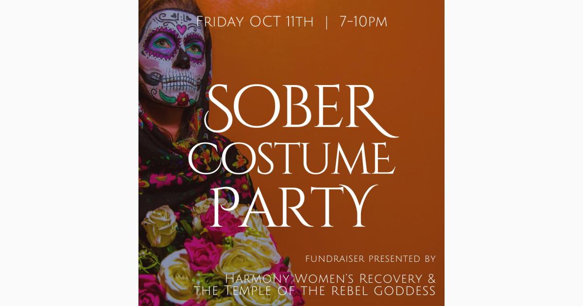 Sober Costume Party & Fundraiser- A TRG & Harmony Women's Recovery Event