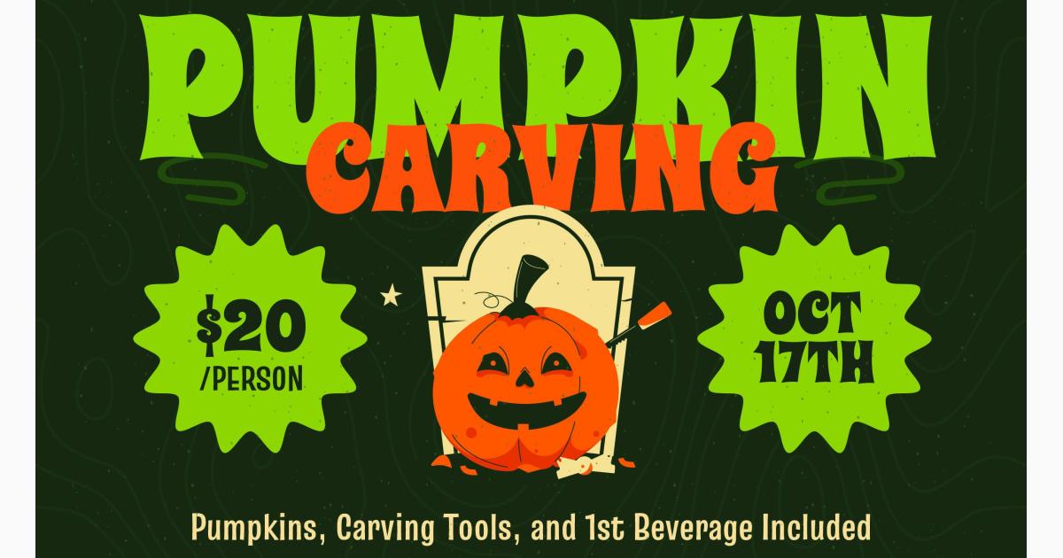 Carve and Sip: Adult Pumpkin Carving