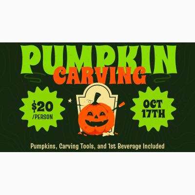 Carve and Sip: Adult Pumpkin Carving