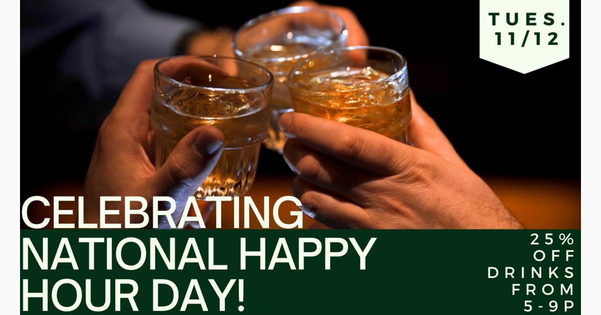 National Happy Hour Day at On Par Entertainment