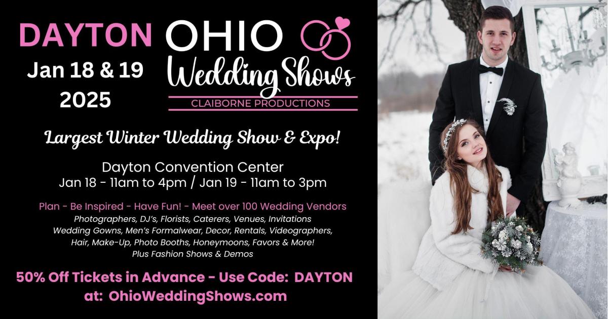 Dayton's Largest & Longest Running Winter Wedding Expo & Show