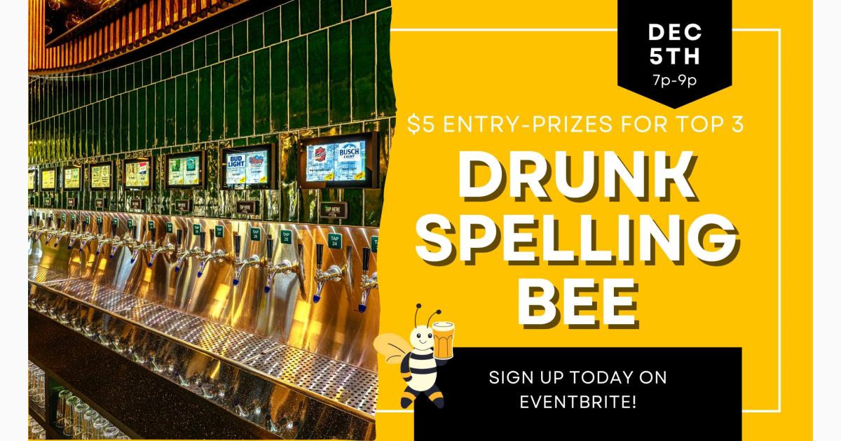 Drunk Spelling Bee at On Par Entertainment