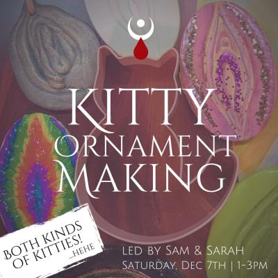 (Two Kinds of) Kitties Ornament Making