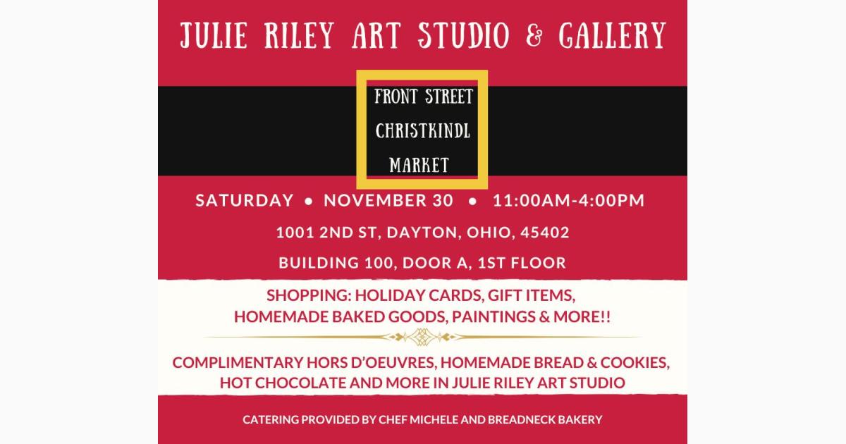 Julie Riley Art Studio & Gallery Christkindl Market