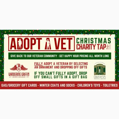 December Charity Tap: Adopt-A-Veteran with the Dayton VA