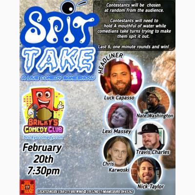 SPIT TAKE: A LIVE COMEDY GAMESHOW