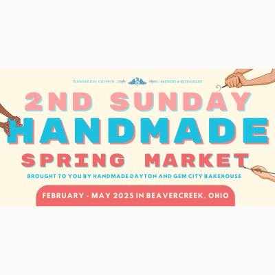 2nd Sunday Handmade Dayton Spring Market at the Wandering Griffin