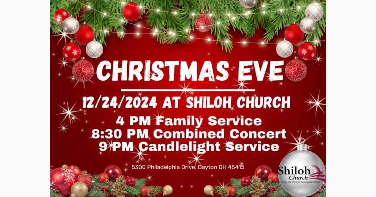 Shiloh Church Special Christmas Eve Services