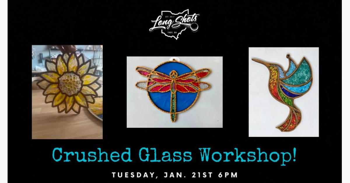 Crushed Glass Workshop!