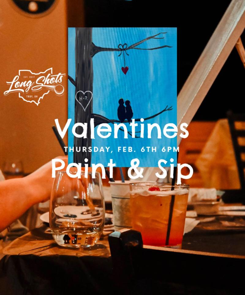 Valentine’s Paint & Sip