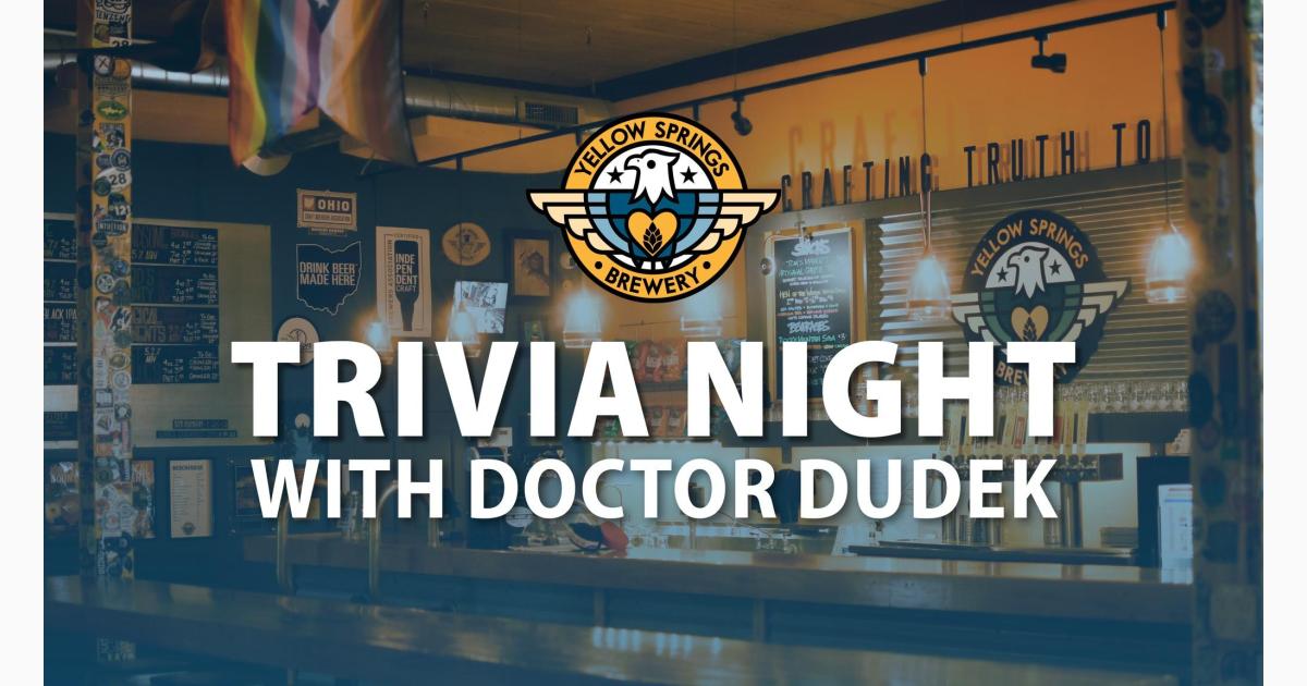 Trivia with Dudek @ Yellow Springs Brewery Taproom