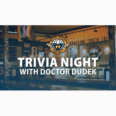 Trivia with Dudek @ Yellow Springs Brewery Taproom