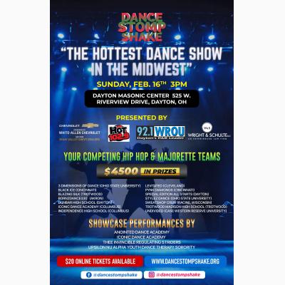 The Hottest Dance Show in the Midwest returns to Dayton on Feb. 16th at 3pm