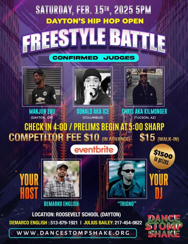 2nd Annual Dayton Freestyle Dance Battle