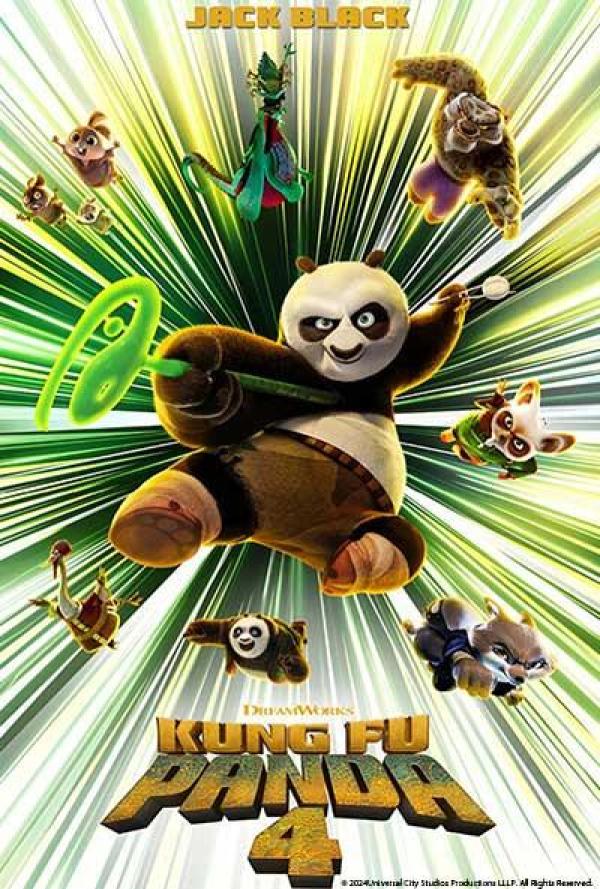 "Kung Fu Panda 4" Free at the Springboro Performing Arts Center