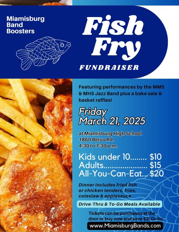 Miamisburg Band Boosters Fish Fry