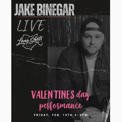 Valentines Day Live music by Jake Binegar