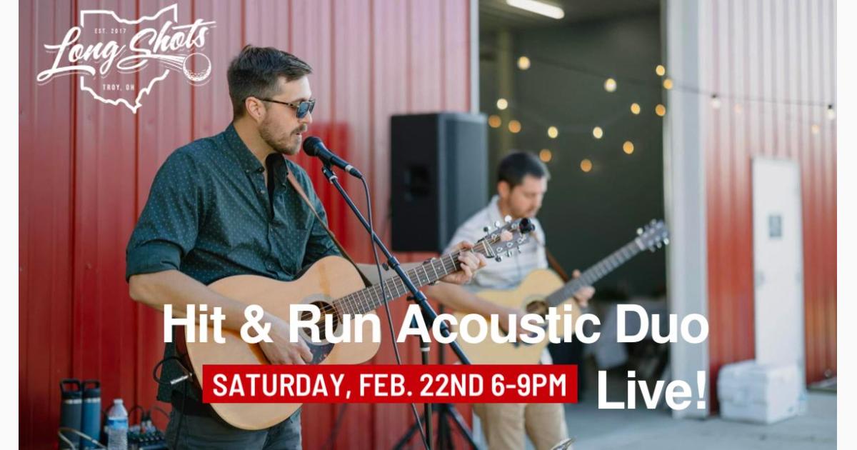 Hit & Run Acoustic Duo Live