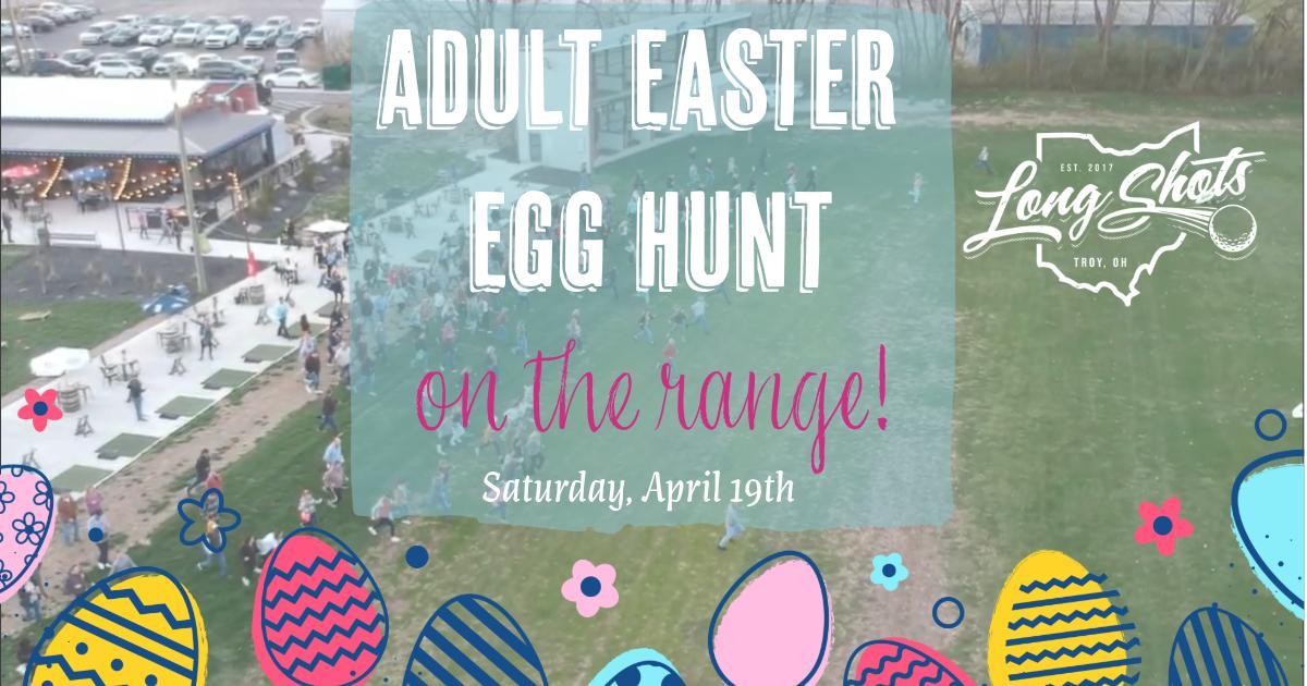 Adult Easter Egg Hunt on the Range