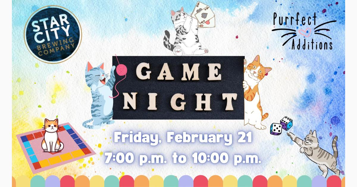 Game Night - Star City Brewing