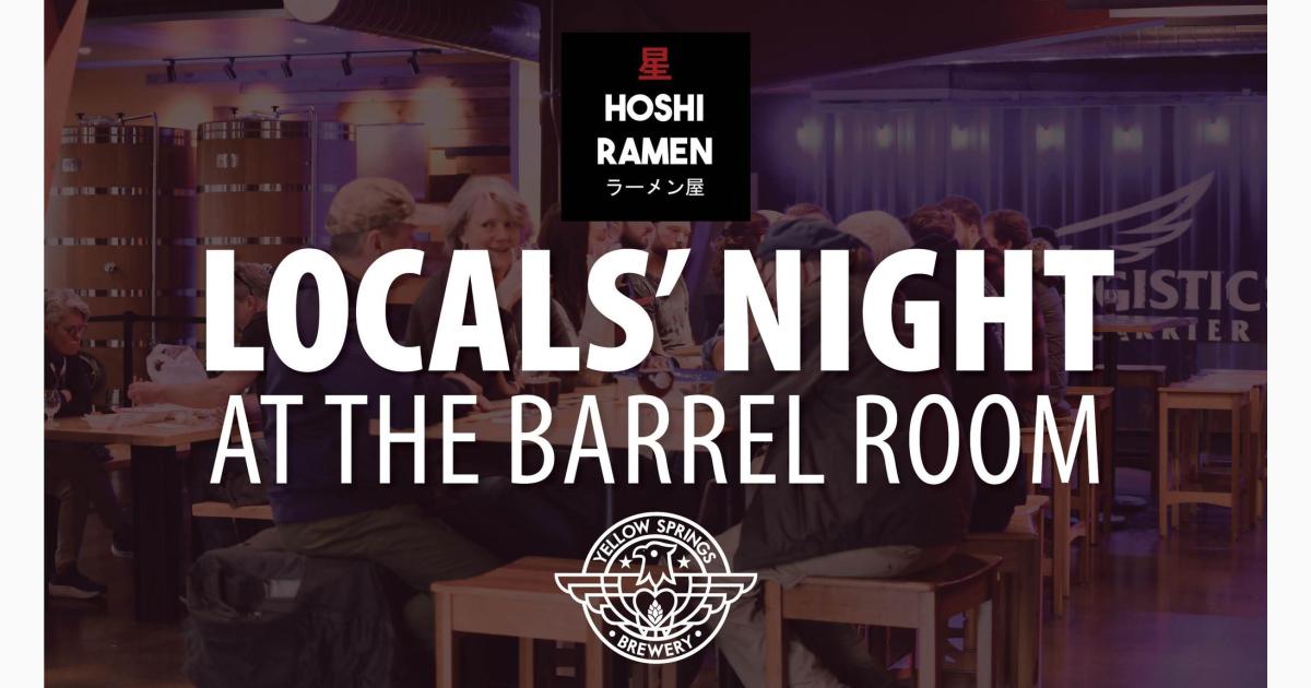 Locals' Night + Hoshi Ramen + Raffle