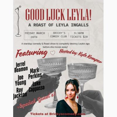 GOOD LUCK LEYLA!