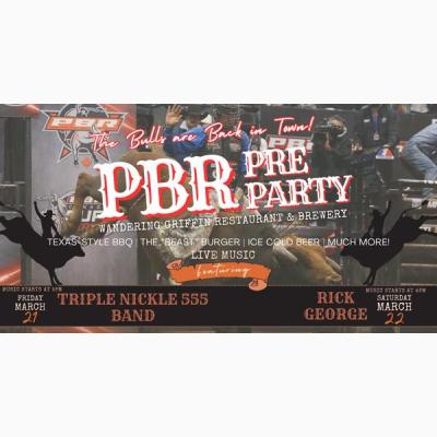 PBR PRE-PARTY NIGHT #2— BEER, BBQ & COUNTRY MUSIC!