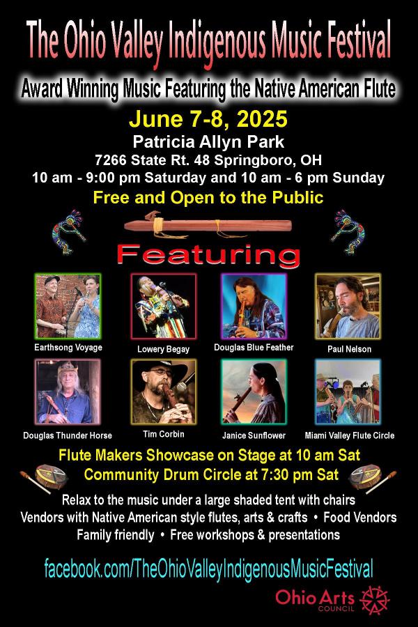 The 9th Annual Ohio Valley Indigenous Music Festival