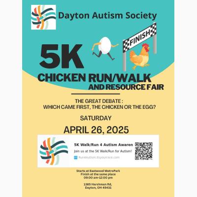 Dayton Autism Society 5K Walk/Run/Roll & Resource Fair