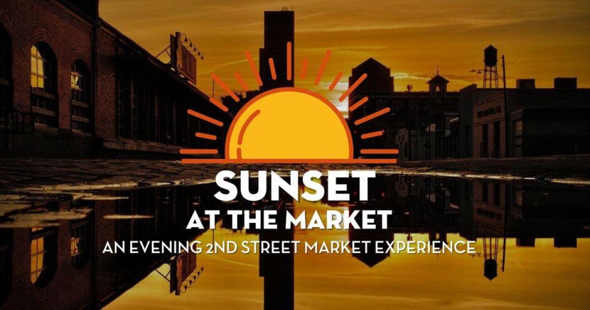 Sunset at the Market: Holiday Magic