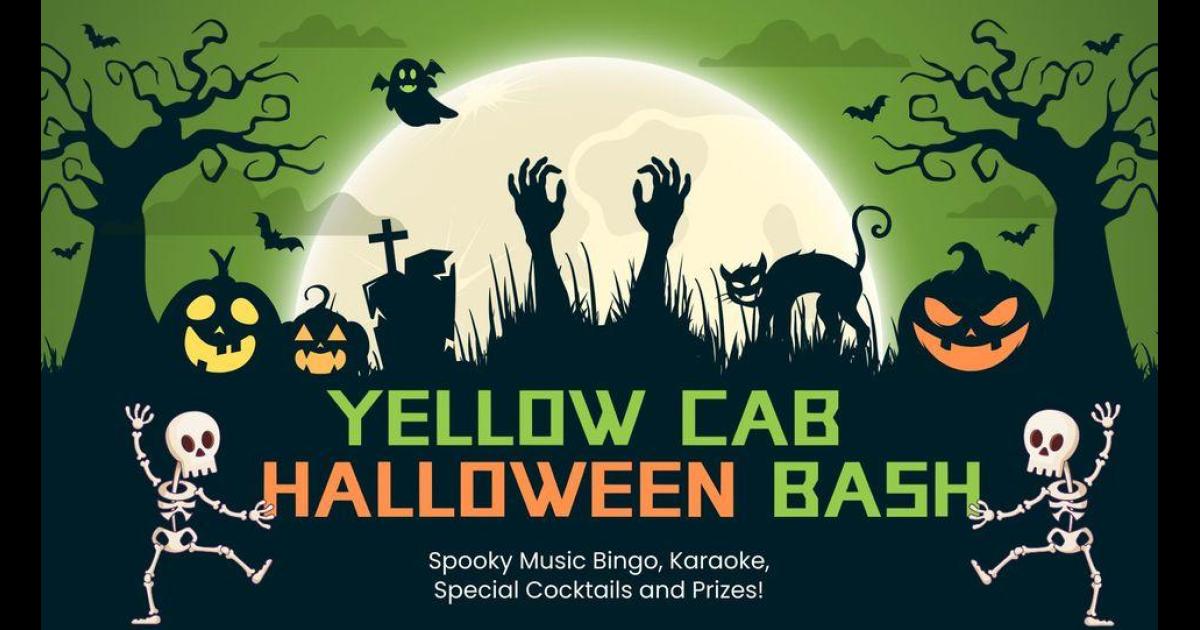 Halloween Bash at Yellow Cab Tavern