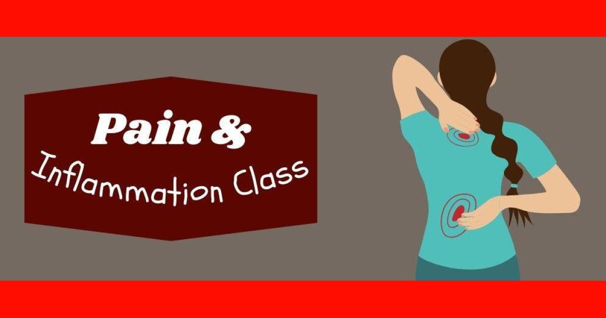 Pain & Inflammation: Natural Health Strategies Class