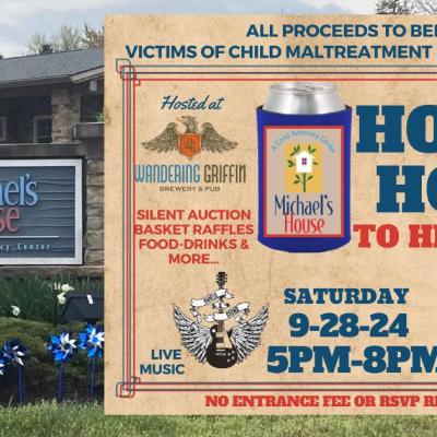 Hoppy Hour to Help Kids with Michael's House at the Wandering Griffin