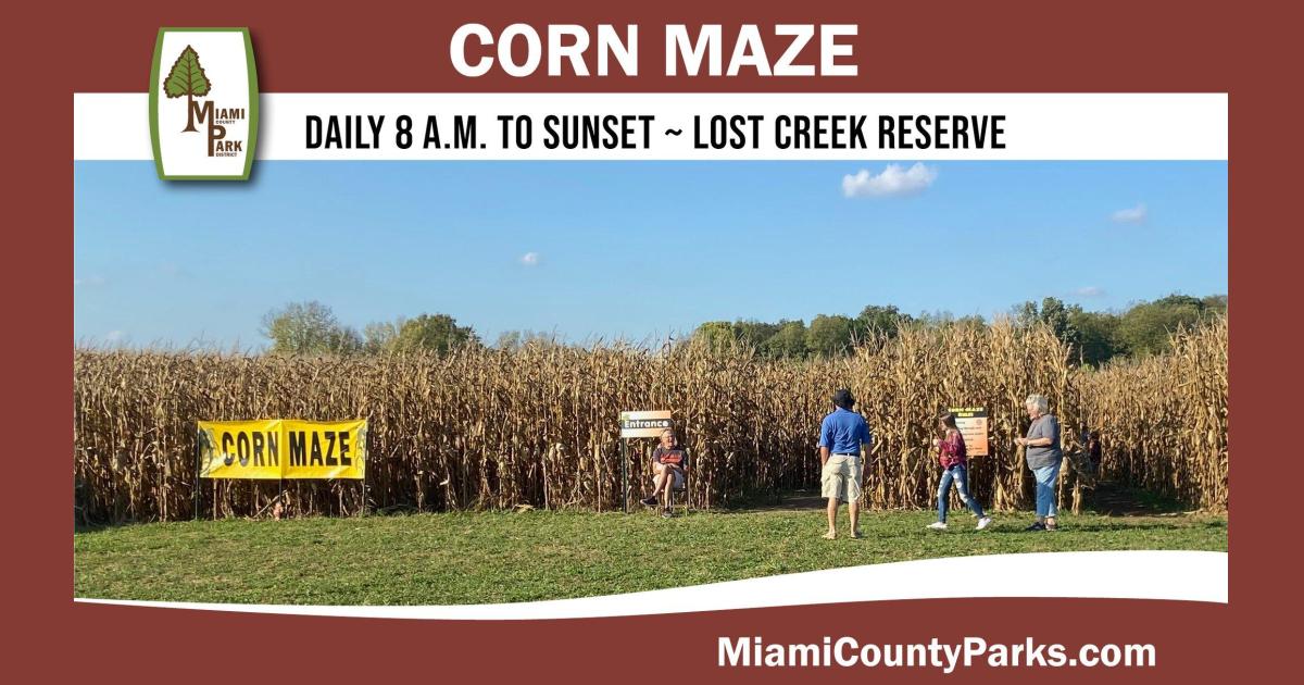 Corn Maze at Lost Creek Reserve