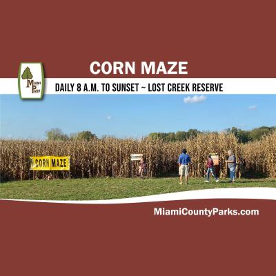 Corn Maze at Lost Creek Reserve