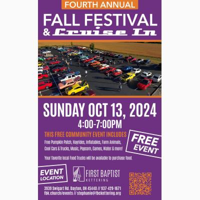 FBK'S Fall Festival &  Cruise In