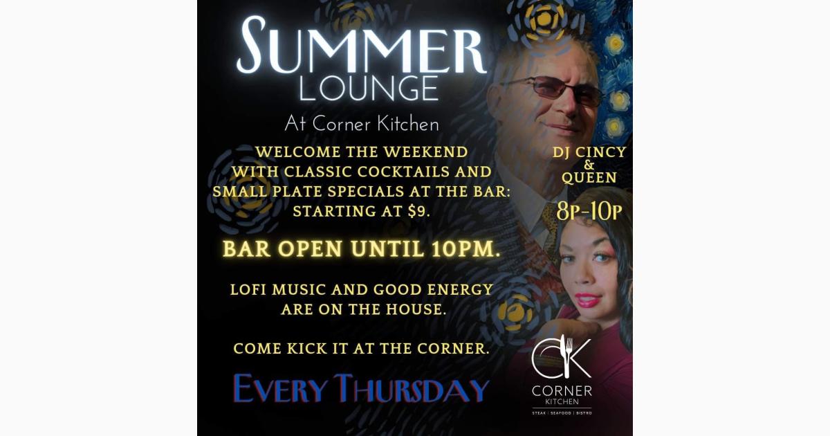 Introducing Thirsty Thursday at Corner Kitchen