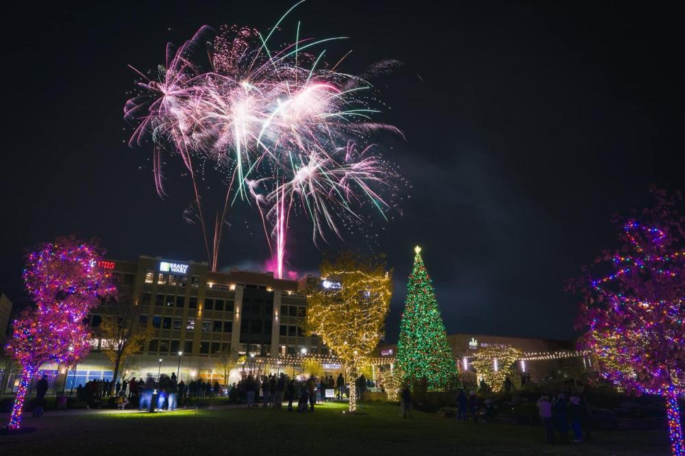 Christmas Fireworks at Austin Landing